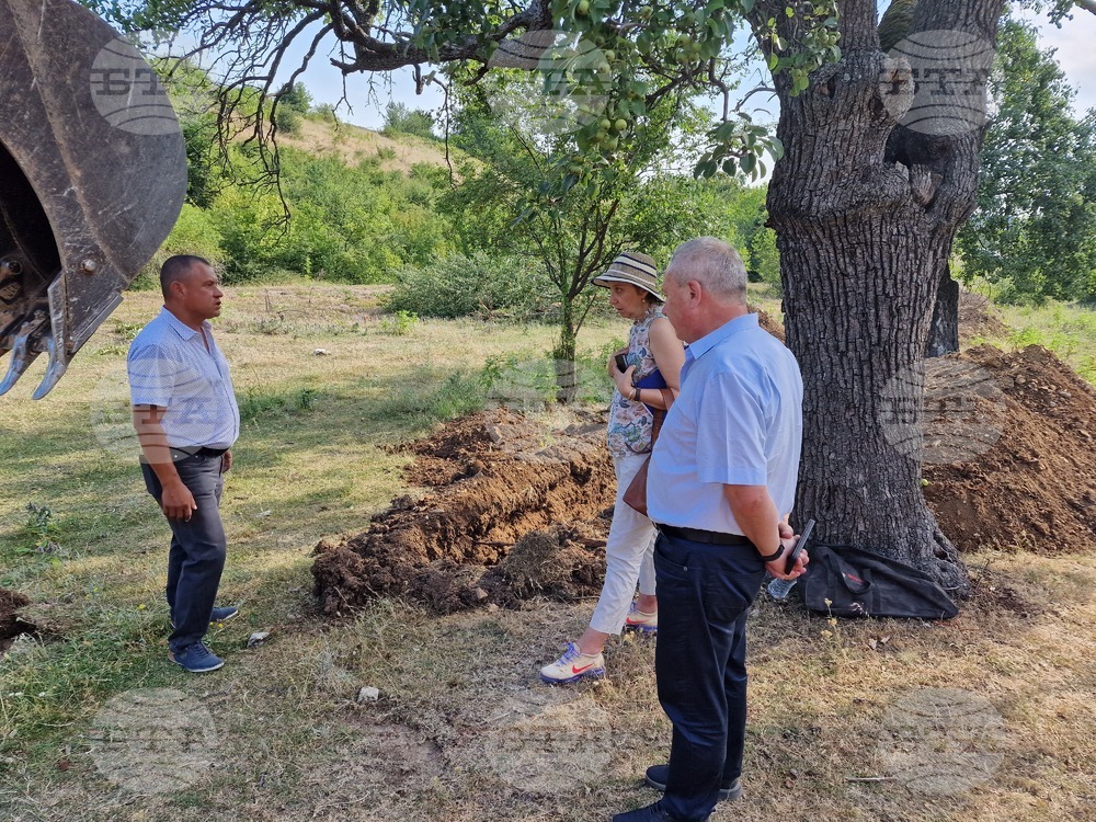 Село Овчарово - водопровод - изграждане