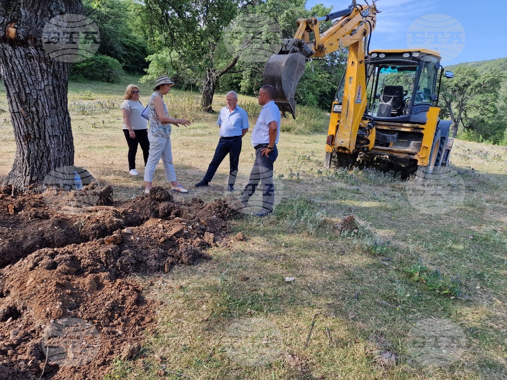 Село Овчарово - водопровод - изграждане