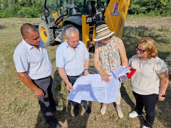 Село Овчарово - водопровод - изграждане