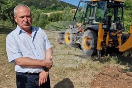 Село Овчарово - водопровод - изграждане