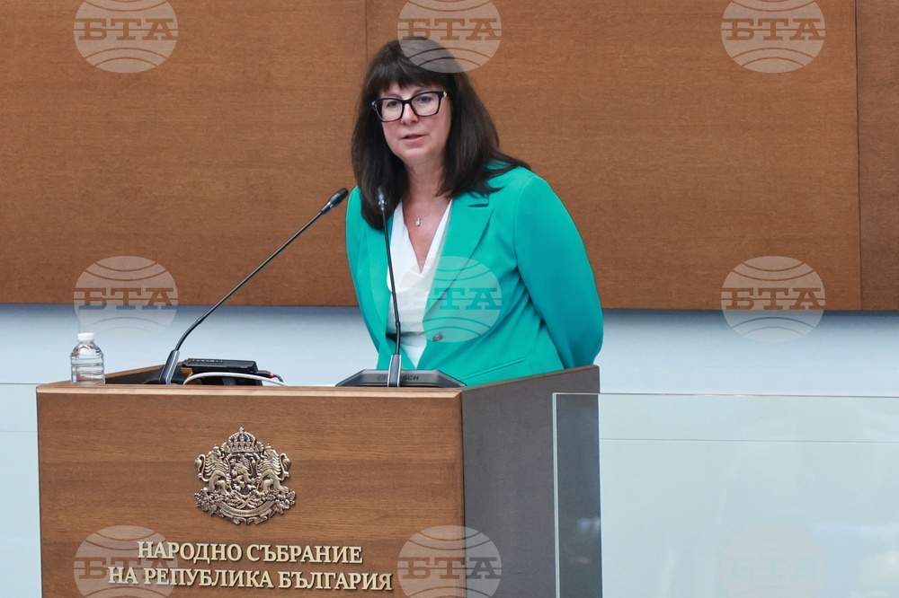 Парламент - заседание - Галя Кондева