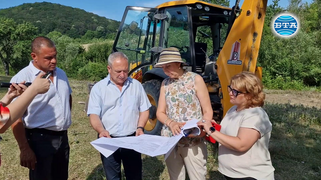 В село Овчарово, Търговищко, изграждат водопровод за допълнително водоснабдяване