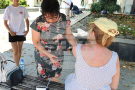 Варна - жега - медицински пунктове