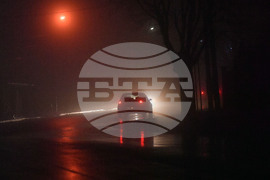 Исперих - нощ - мъгла