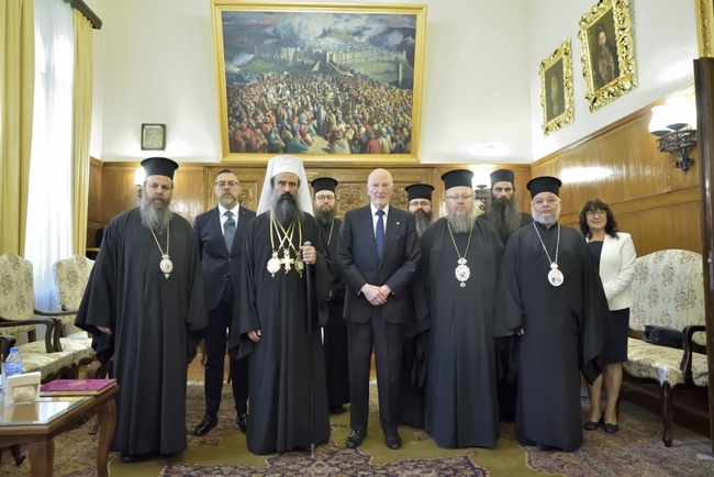 Българска православна църква – Българска Патриаршия: Българският патриарх Даниил прие цар Симеон Втори в Синодалната палата