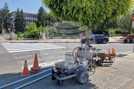 Разград - пешеходни пътеки - обновяване