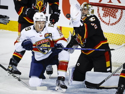 Panthers Flames Hockey