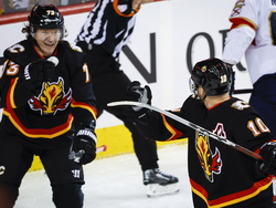 Panthers Flames Hockey
