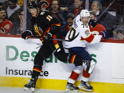 Panthers Flames Hockey