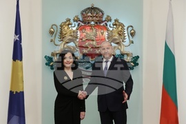 Румен Радев - Вьоса Османи-Садриу - среща