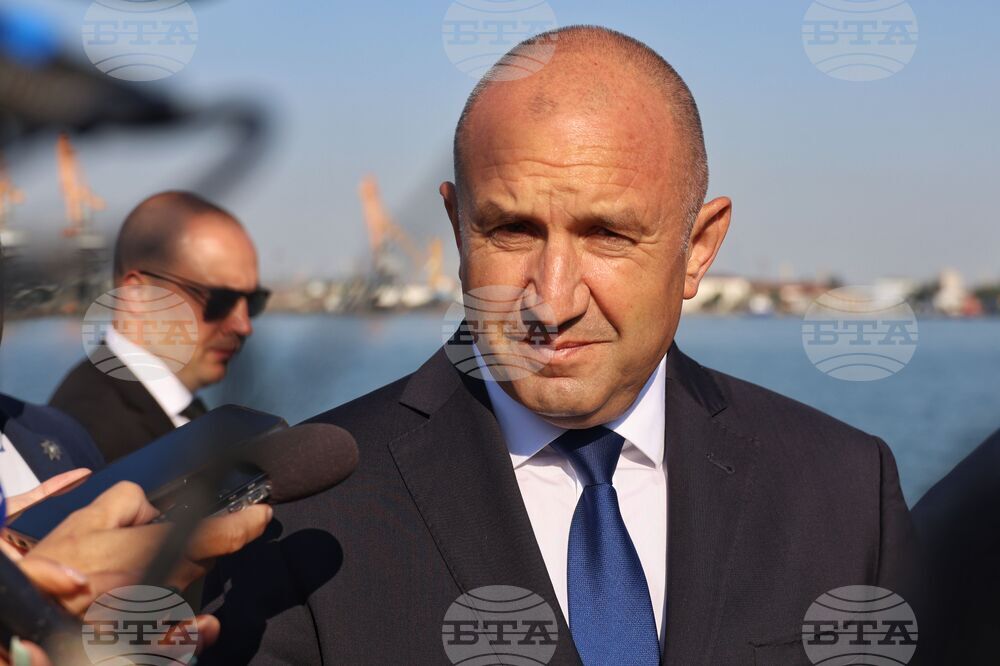 Бургас - Румен Радев - брифинг