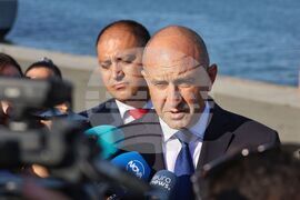 Бургас - Румен Радев - брифинг