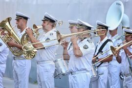 Бургас - „Бриз - 2024“ - Румен Радев - посрещане