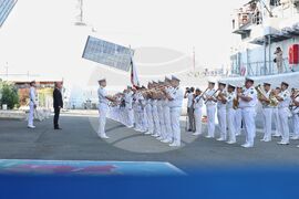 Бургас - „Бриз - 2024“ - Румен Радев - посрещане