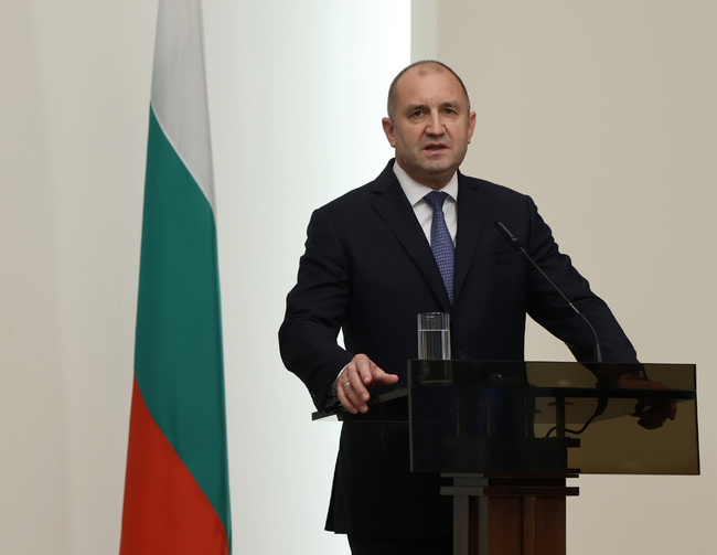 Президентът Румен Радев заминава на посещение в Албания