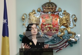 Вьоса Османи-Садриу - пресконференция