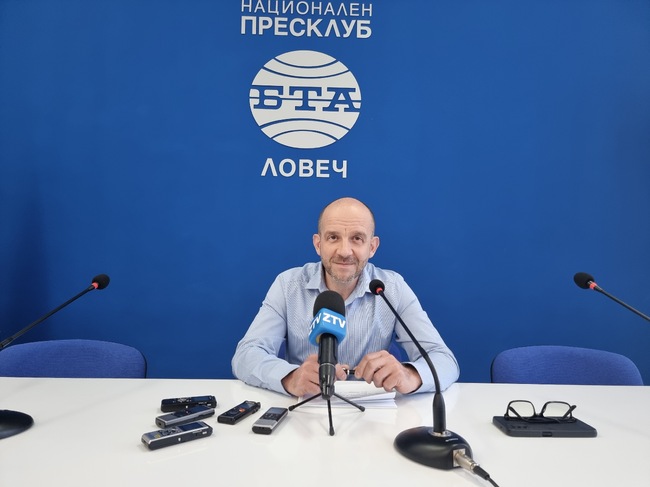 Пресконференция на председателя на Общински съвет - Ловеч