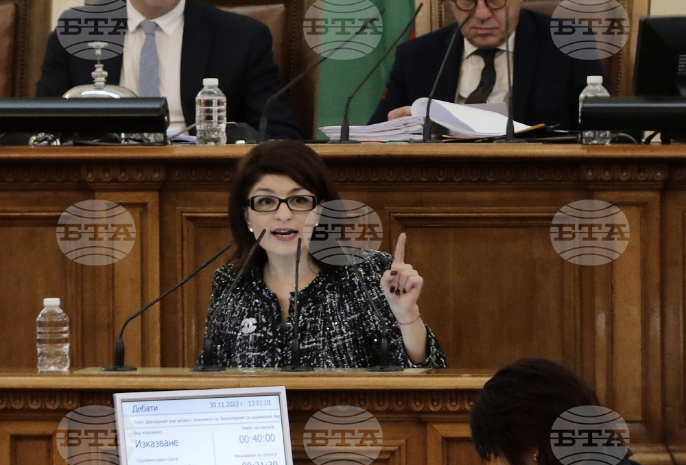 Парламент - заседание - Десислава Атанасова