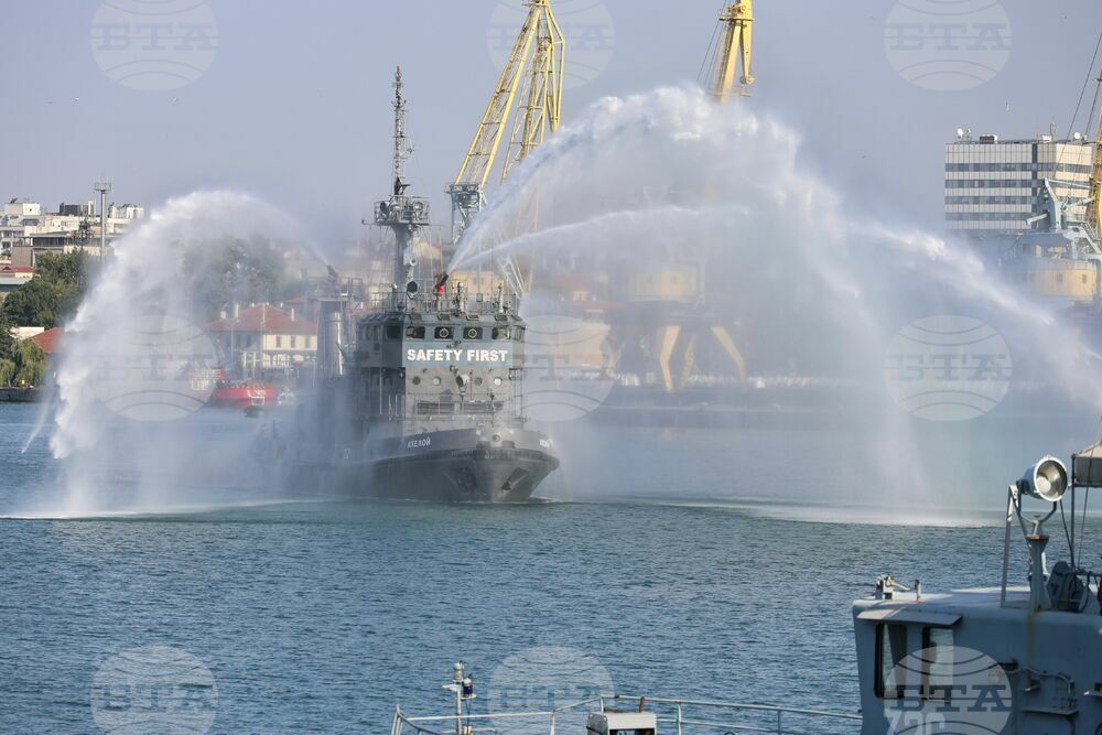 Бургас - Национално военноморско учение „Бриз - 2024“ - борба с „пожар“