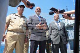 Фрегата „Дръзки“ - Румен Радев - Военноморски сили - пресконференция