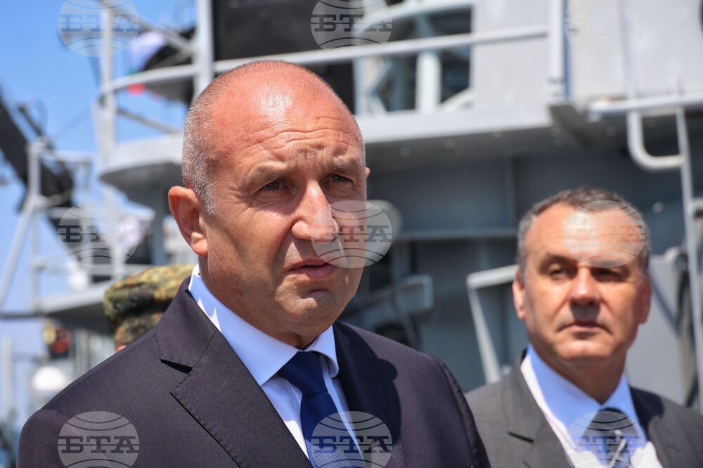 Фрегата „Дръзки“ - Румен Радев - Военноморски сили - пресконференция