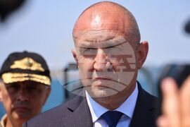 Фрегата „Дръзки“ - Румен Радев - Военноморски сили - пресконференция