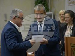 Кметът на Благоевград Илко Стоянов и Н.Пр. Мартина Фийни, посланик на Ирландия в България наградиха заслужили журналисти в конкурса „Сърце и слово срещу наркотиците“