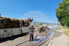 Самоков - бали сено - пожар