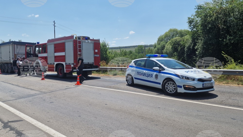Разград - катастрофа - ограничено движение