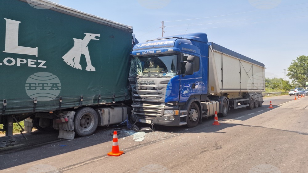 Разград - катастрофа - ограничено движение