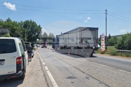 Разград - катастрофа - ограничено движение