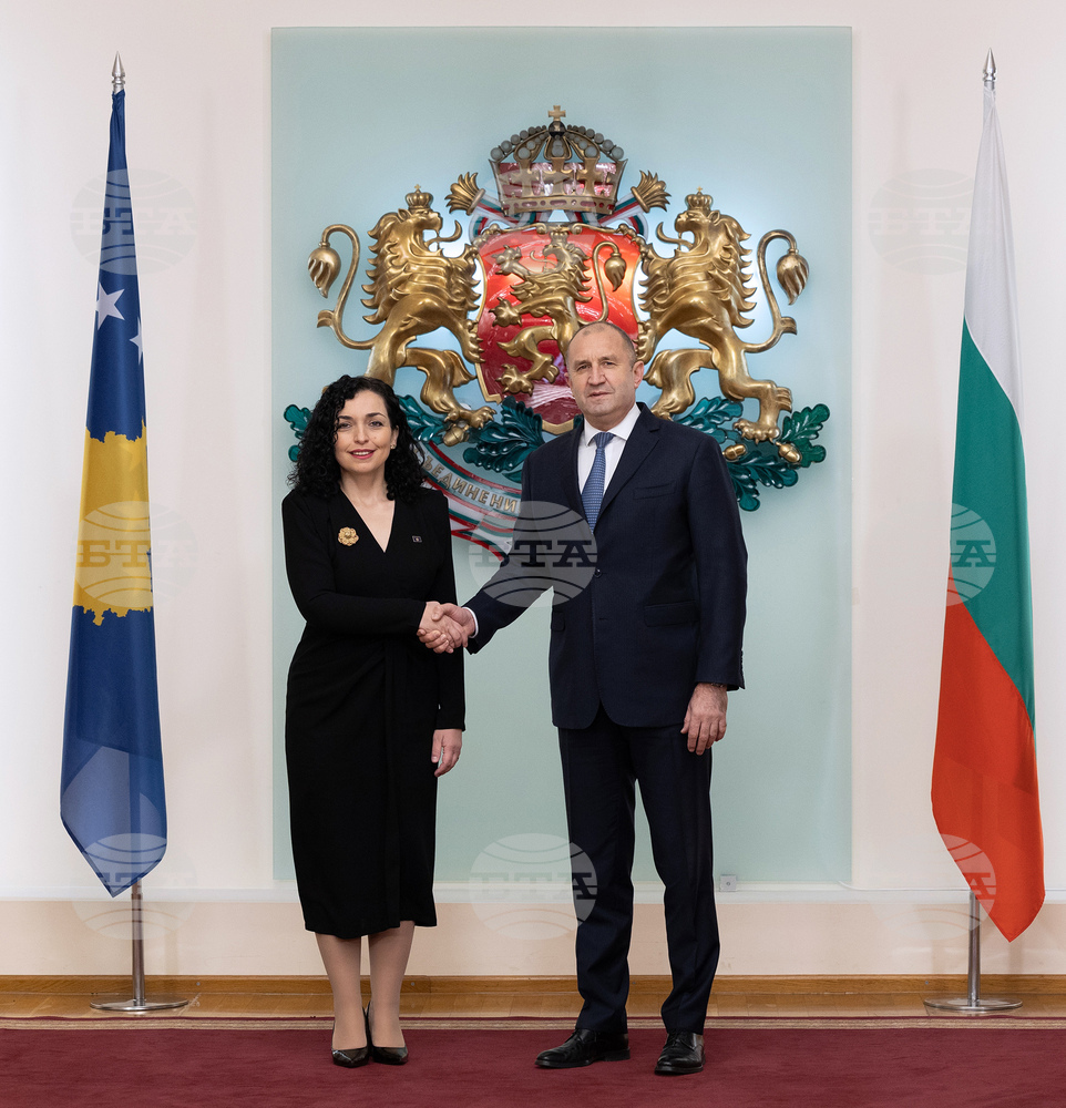 Kosovo President Osmani-Sadriu Pays Official Visit to Bulgaria