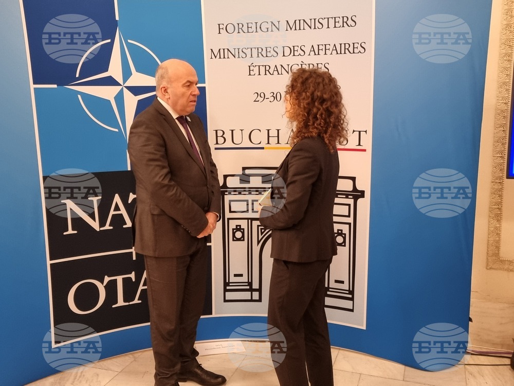 Foreign Minister Milkov: NATO Allies Determined to Provide Maximum Assistance to Ukraine