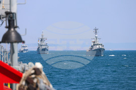 Бургас - фрегата "Дръзки" - военноморско учение - "Бриз - 2024"