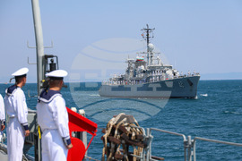 Бургас - фрегата "Дръзки" - военноморско учение - "Бриз - 2024"