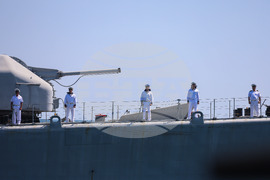 Бургас - фрегата "Дръзки" - военноморско учение - "Бриз - 2024"