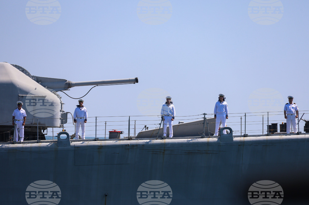 Бургас - фрегата "Дръзки" - военноморско учение - "Бриз - 2024"