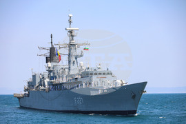 Бургас - фрегата "Дръзки" - военноморско учение - "Бриз - 2024"