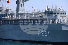 Бургас - фрегата "Дръзки" - военноморско учение - "Бриз - 2024"