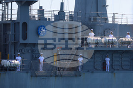 Бургас - фрегата "Дръзки" - военноморско учение - "Бриз - 2024"