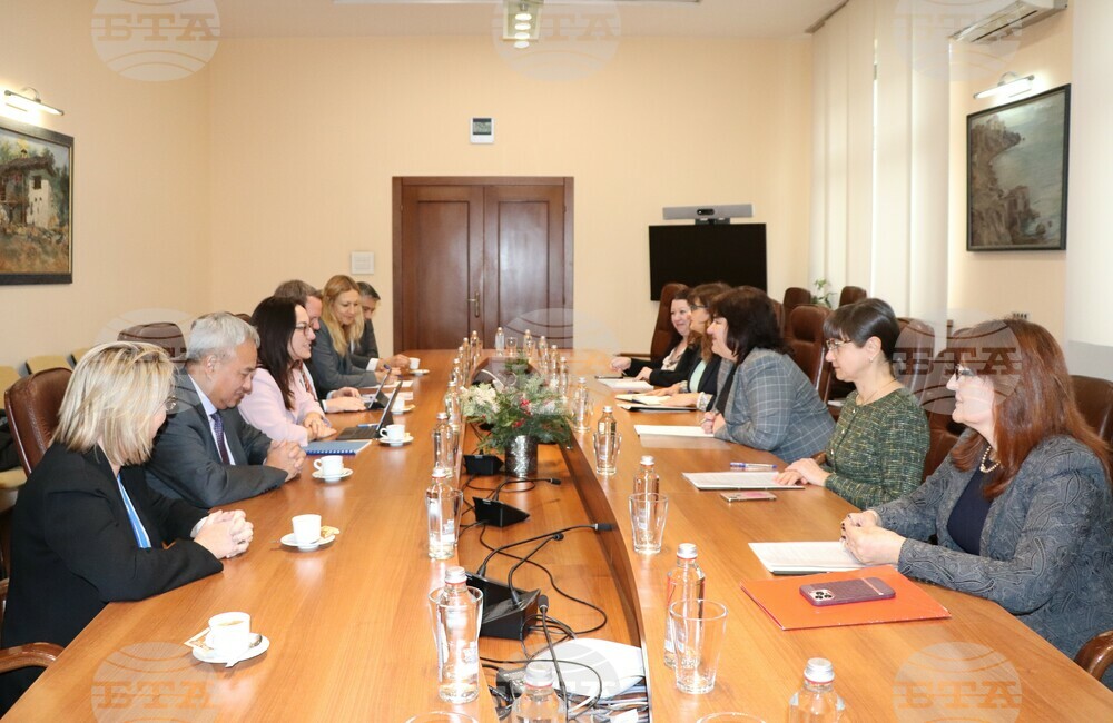 Caretaker Finance Minister Velkova Meets with World Bank Delegation