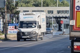 ГКПП "Кулата" - автомобили - трафик