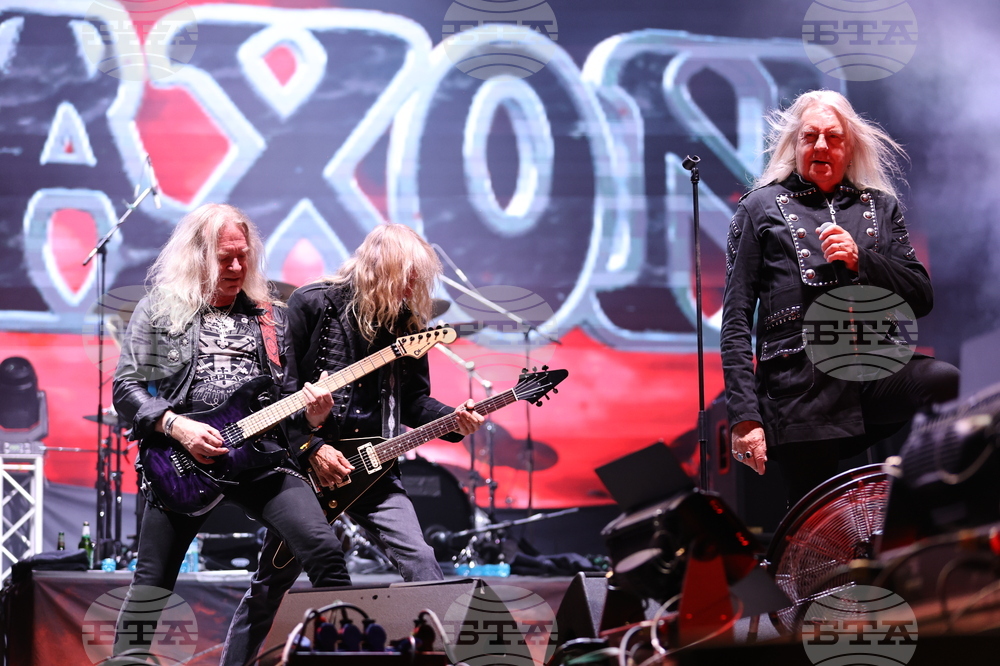 Село Могилово - "Midalidare Rock In The Wine Valley 2024" - рок фестивал - група "Saxon"