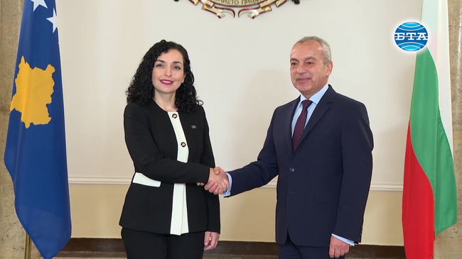 Гълъб Донев и Вьоса Османи-Садриу обсъдиха сътрудничеството в енергийната сфера