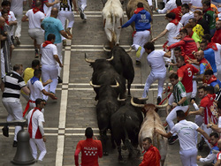 Spain Running of the Bulls