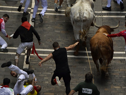 Spain Running of the Bulls
