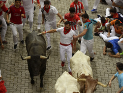 Spain Running of the Bulls