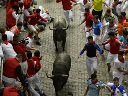 Spain Running of the Bulls