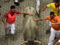 Spain Running of the Bulls
