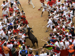 Spain Running of the Bulls